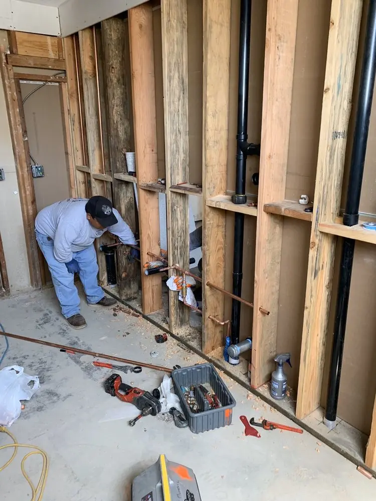 Commercial rough-in plumbing for Commercial Plumbing in Cartersville